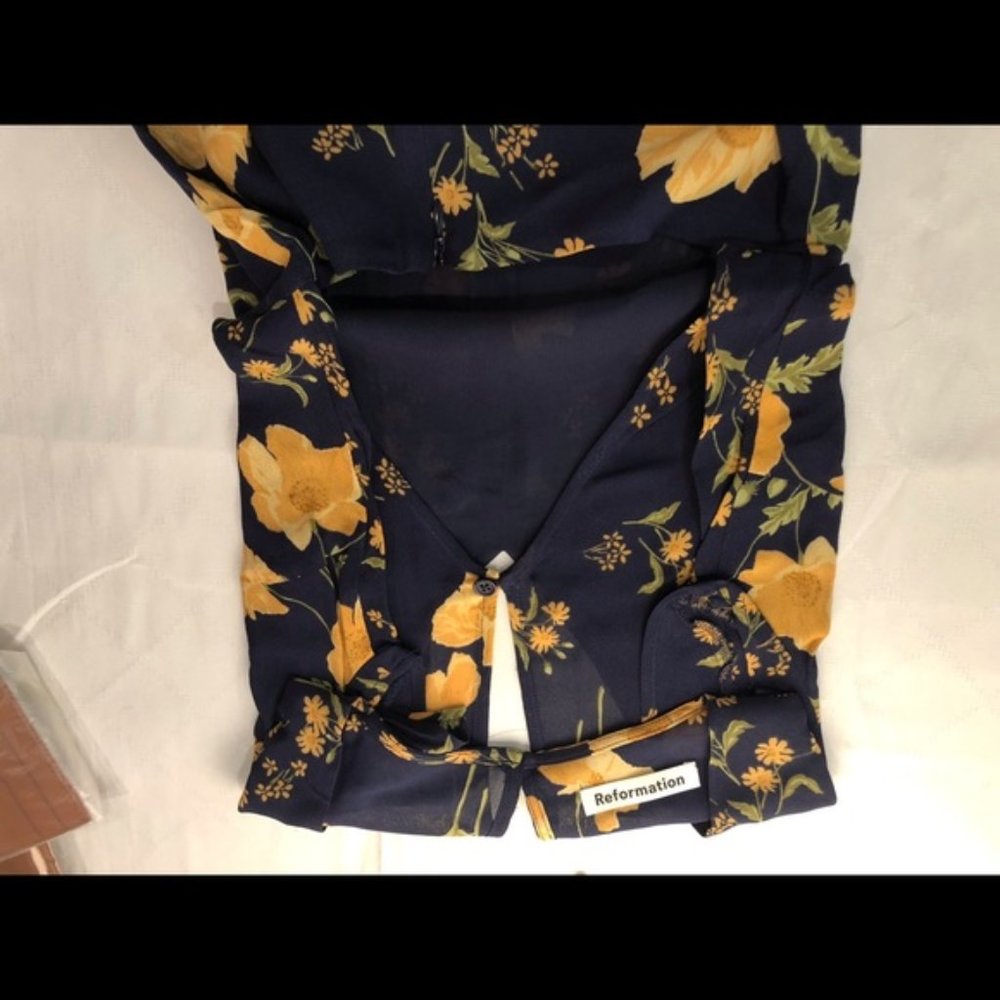NWOT Reformation Wellfleet Dress - Picture 5 of 6